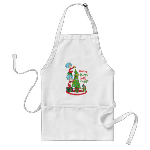 Thing 1 Thing 2 Merry Things Jolly Things Standard Apron