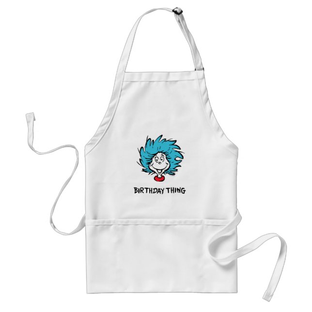 Thing One Thing Two - Birthday Thing Standard Apron (Front)