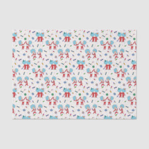 Thing One Thing Two Celebration Pattern Tissue Paper