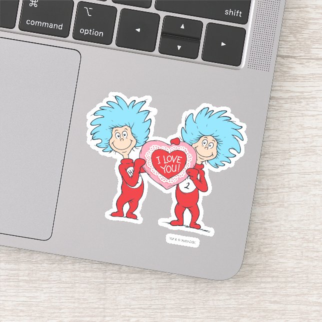 Thing One Thing Two I Love You (Detail)