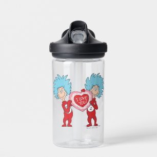Thing One Thing Two I Love You Water Bottle