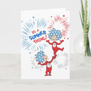 Thing One Thing Two It's A Summer Thing Card