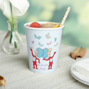 Thing One Thing Two It's The Little Things! Paper Cups