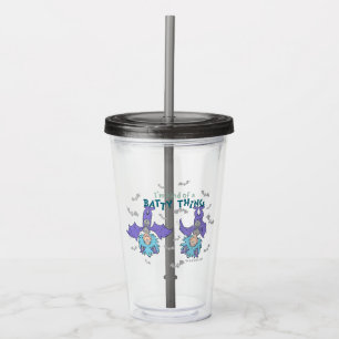 Thing One Thing Two Kind of a Batty Thing Acrylic Tumbler