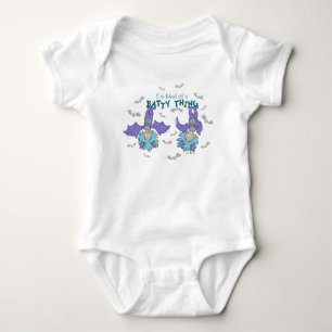 Thing One Thing Two Kind of a Batty Thing Baby Bodysuit