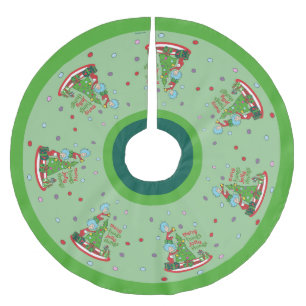 Thing One Thing Two Merry Things Jolly Things Brushed Polyester Tree Skirt