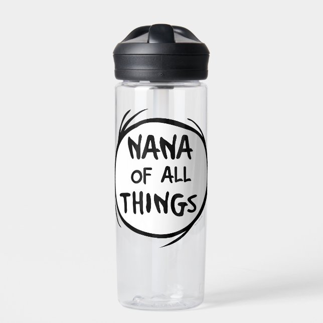 Thing One Thing Two - Nana of all Things Water Bottle (Front)