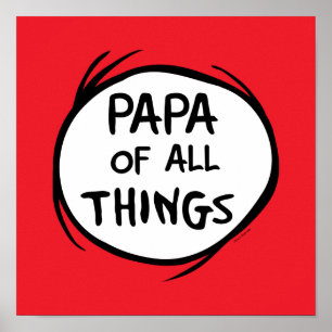 Thing One Thing Two - Papa of all Things Poster