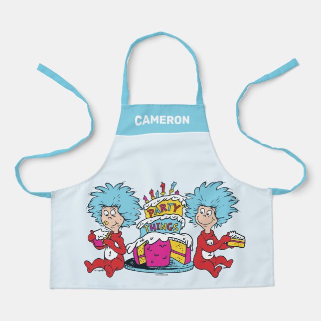 Thing One Thing Two Party Things Apron (Front)