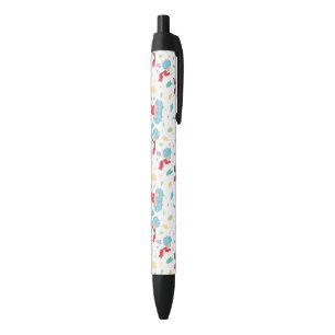 Thing One Thing Two Sweet Things Pattern Black Ink Pen