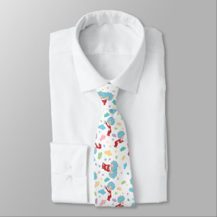 Thing One Thing Two Sweet Things Pattern Tie