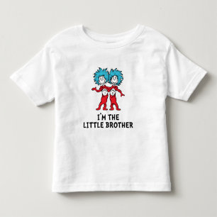 Thing One Thing Two Twins Little Brother Toddler T-Shirt