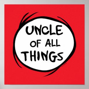 Thing One Thing Two - Uncle of all Things Poster