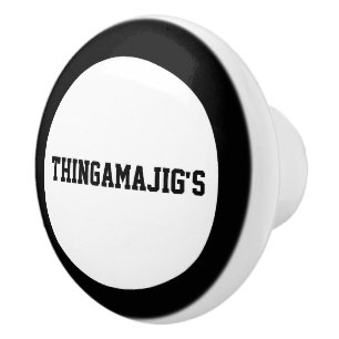 thingamajigs ceramic knob