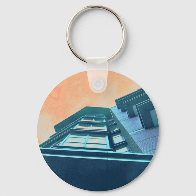 things are looking up key ring (Front)