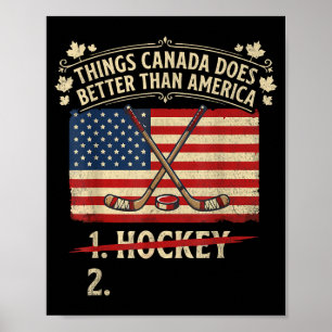 Things canada does better than america Things cana Poster