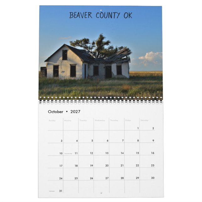 Things Forgotten 2020 Calendar (Oct 2027)