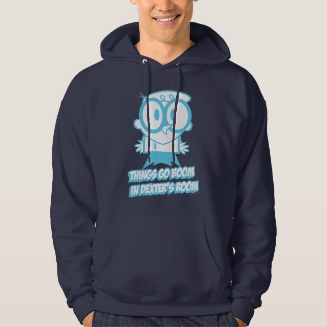 Things Go Boom In Dexter's Room Hoodie (Front)