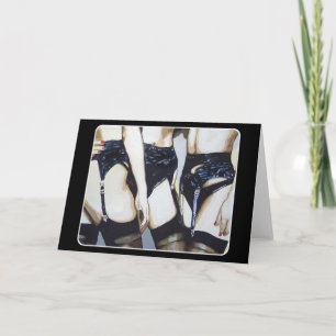 'Things Happen When the Party Winds Down' Painting Thank You Card