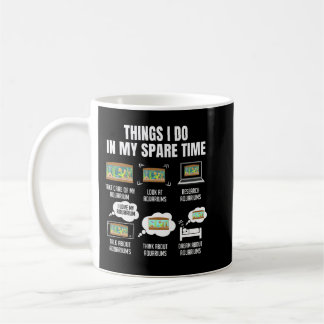 Things I Do In My Spare Time Aquarium Coffee Mug