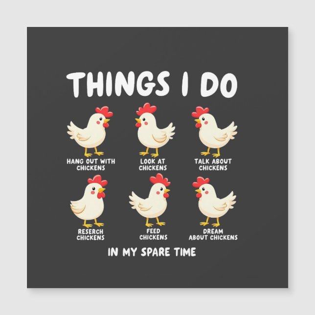 Things I Do in My Spare Time Chicken Farming  (Front)