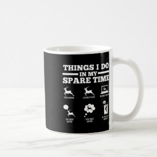 Things I Do In My Spare Time Deers Coffee Mug