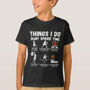 Things I Do In My Spare Time Funny Sketll Lover 1  T-Shirt