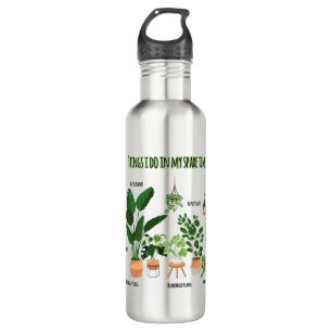 Things I Do In My Spare Time - Gardener, Gardening 710 Ml Water Bottle