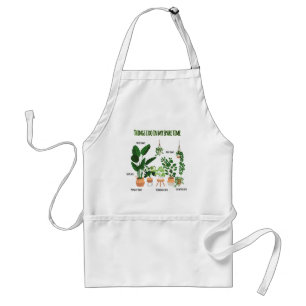 Things I Do In My Spare Time - Gardener, Gardening Standard Apron