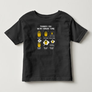 Things I Do In My Spare Time Go Cruising Funny Toddler T-Shirt