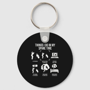 Things I Do In My Spare Time, Golf Player Key Ring