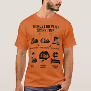 Things I Do In My Spare Time, Guinea Pig Lover T-Shirt