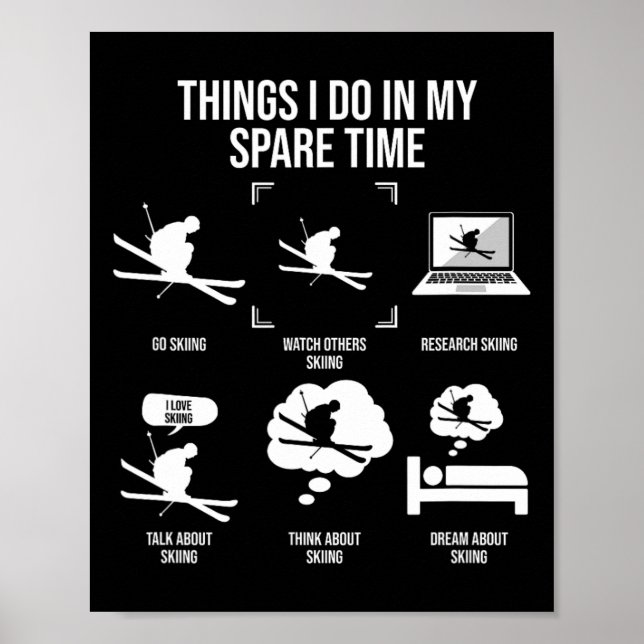 Things I Do In My Spare Time  Poster (Front)