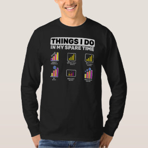 Things I Do In My Spare Time Trading Funny Crypto T-Shirt