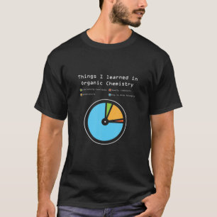 Things I Learned In Organic Chemistry Funny Expert T-Shirt