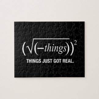things just got real jigsaw puzzle