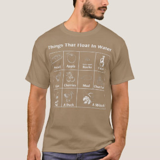 Things That Float In Water Bread Apple Cider A Duc T-Shirt