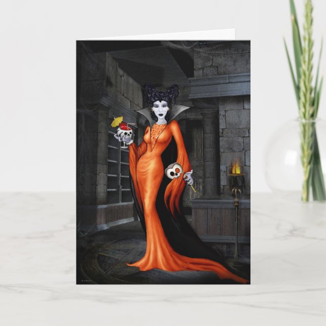 Things That Go Bump In The Night Halloween Card (Front)