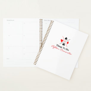 Things To Do After Canasta Planner