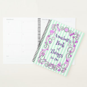 Things to do Spiral Planner