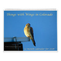 Things with Wings: A Wildlife Photography Calendar