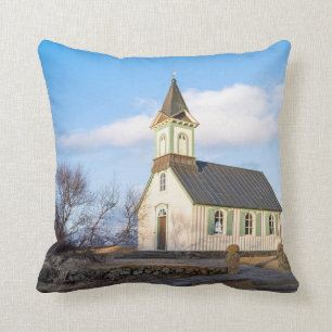Thingvellir National Park in Iceland Cushion