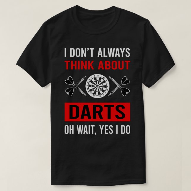 Think About Darts T-Shirt (Design Front)