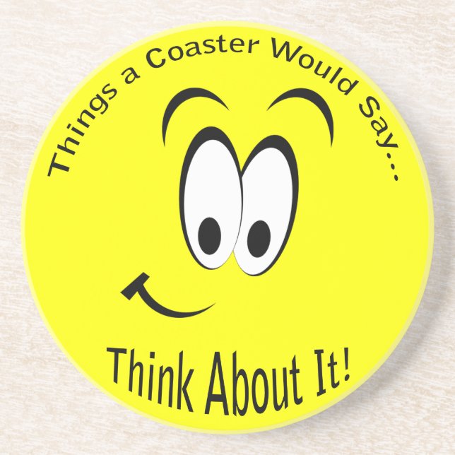 Think About It Coaster (Front)