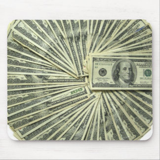 Think about Money all day. Mouse Mat