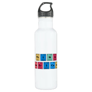 Think American Periodic Table 710 Ml Water Bottle