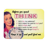 Think Before You Speak (rated G)