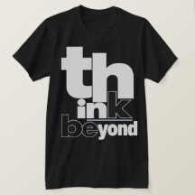 Think Beyond-Minimalist Typography Streetwear