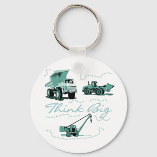Think Big Construction T-shits and Gifts Key Ring
