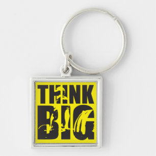 Think Big - Gym Motivation Key Ring
